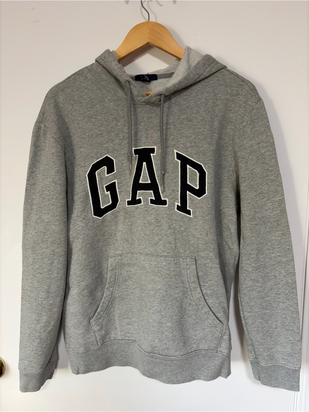 GAP Grey Arch Logo Hoodie